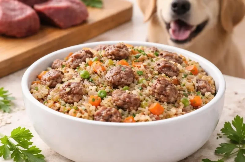 Classic Beef and Rice Dog Food