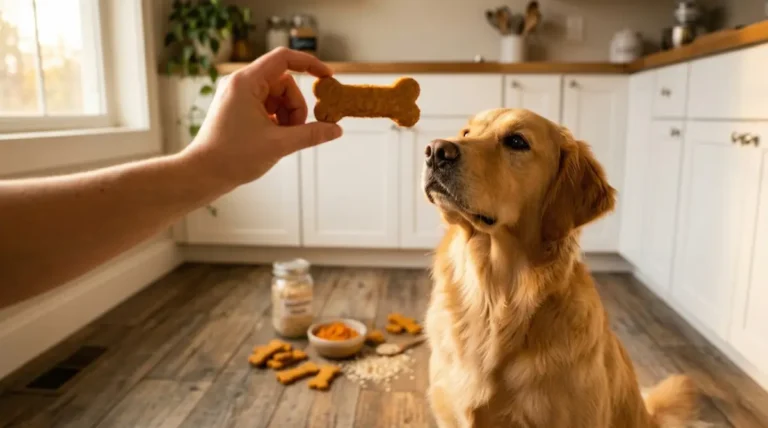 Pumpkin Baked Dog Treats (Crunchy & Healthy!): Your Dog Deserves Homemade Treats!