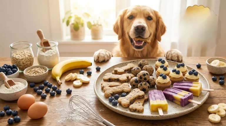 Blueberry Banana Dog Treats – Easy Homemade Recipe Your Dog Will Love