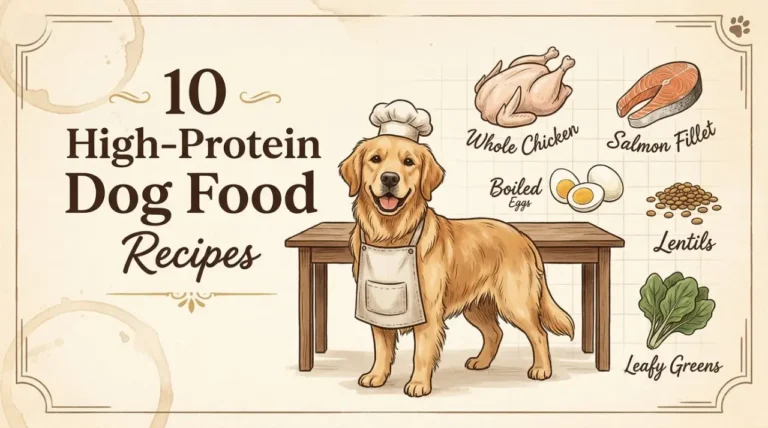 10 High-Protein Dog Food Recipes for a Healthier, Happier Dog