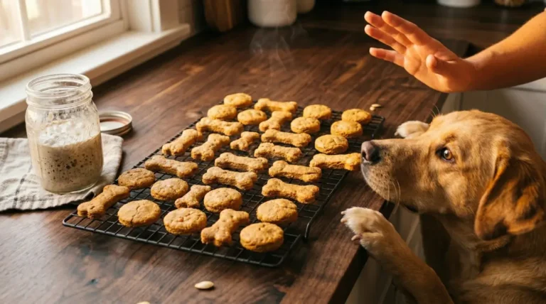 Sourdough Discard Dog Biscuits: Zero-Waste Treats Your Dog Will Go Absolutely Crazy For