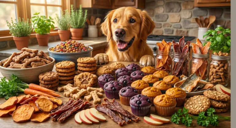 All-Natural Dog Treats: 15 Healthy Homemade Recipes Your Dog Will Go Crazy For