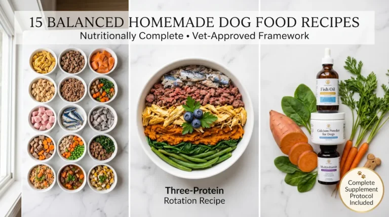 15 Balanced Homemade Dog Food Recipes (Nutritionally Complete!)