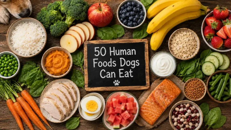 50 Human Foods Dogs Can and Cannot Eat (Printable Chart)
