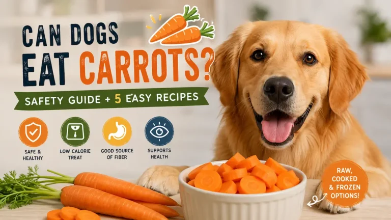 Can Dogs Eat Carrots? Complete Safety Guide + Recipes