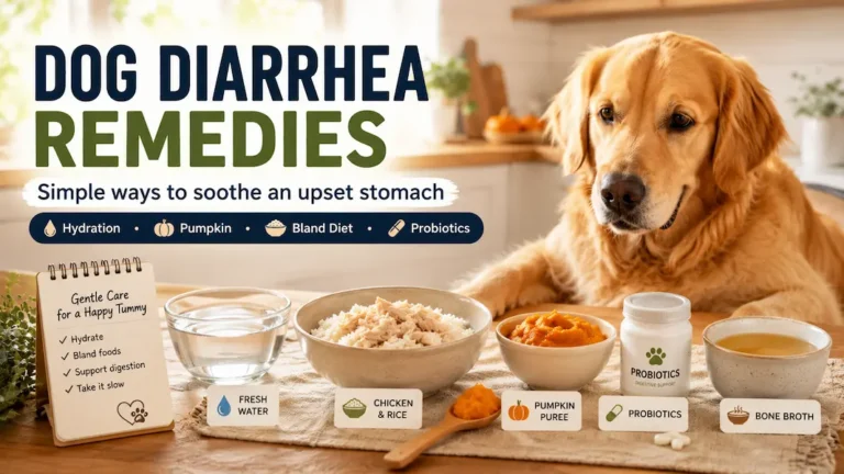 Dog Diarrhea Remedies: 7 Natural Ways to Help an Upset Stomach