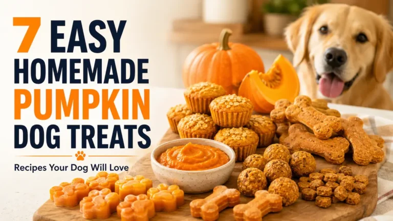 7 Easy Homemade Pumpkin Dog Treat Recipes Your Dog Will Love