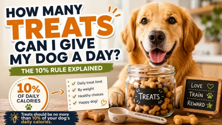 How Many Treats Can I Give My Dog? Daily Limits by Weight
