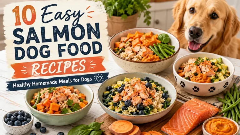 Salmon Dog Food Recipes: 10 Easy Homemade Meals for Dogs