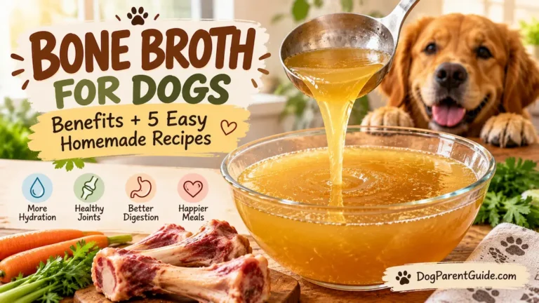 Bone Broth for Dogs: Benefits + 5 Easy Recipes to Make at Home