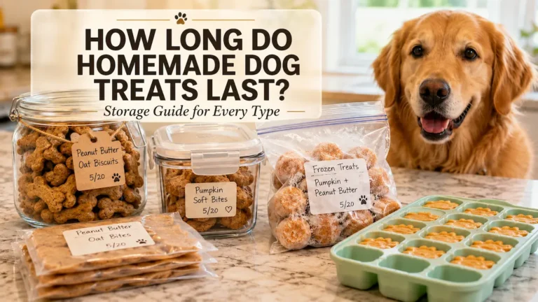 How Long Do Homemade Dog Treats Last? Storage Guide for Every Type