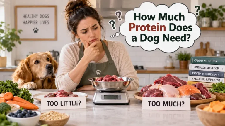How Much Protein Does a Dog Need? What Homemade Dog Parents Should Know