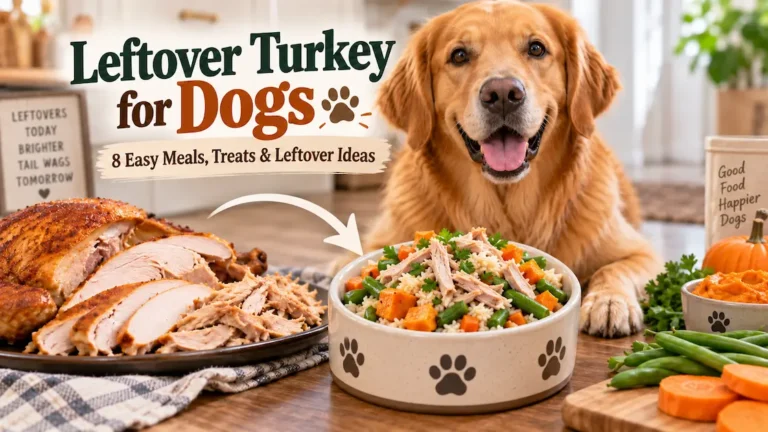 Leftover Turkey for Dogs: 8 Easy Meals, Treats & Leftover Ideas