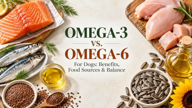 Omega-3 vs. Omega-6 for Dogs: Benefits, Food Sources & Balance